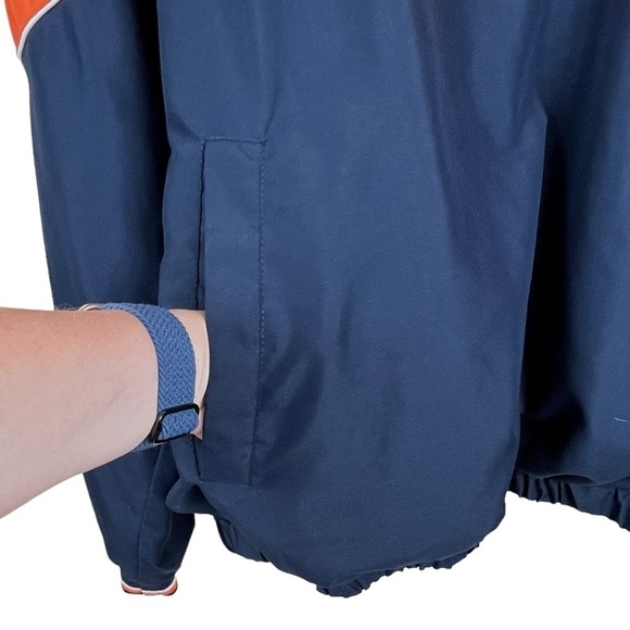 Vintage Auburn Tigers Embroidered 58 Sports Orange Pullover Windbreaker Size XL - Picture 7 of 14